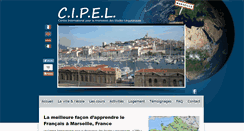 Desktop Screenshot of cipel.fr
